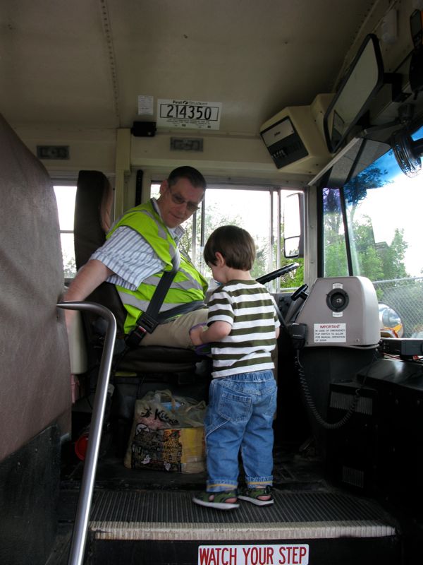 Bus ride with Grandpa Green