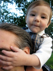 On Daddy's Shoulders