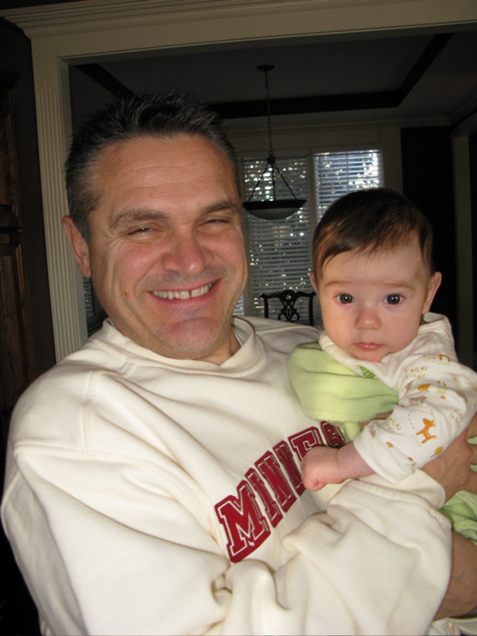 Graeme with Uncle Scot