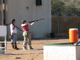 Mary Shoots Skeet
